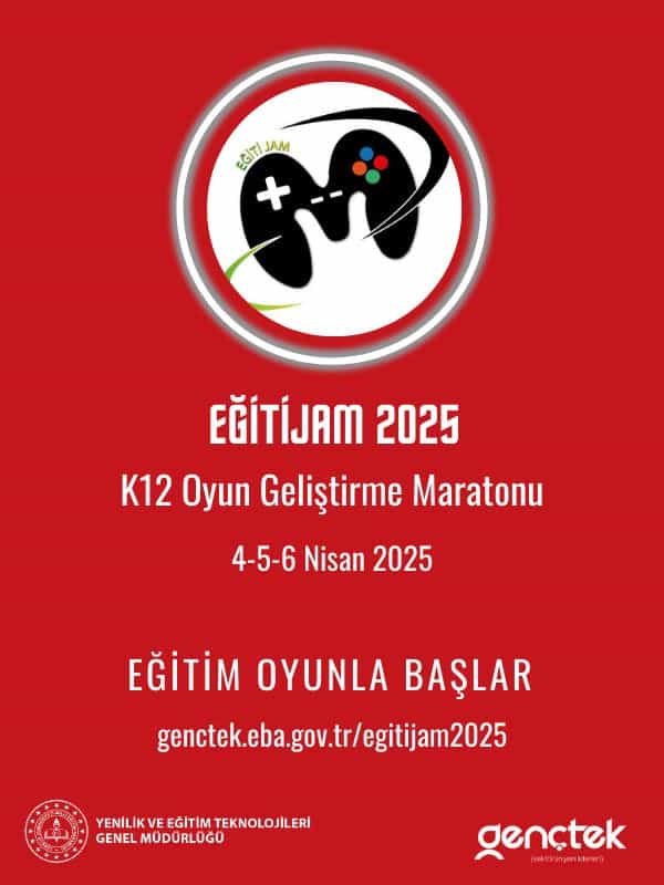 EğitiJAM 2025 K12 Oyun Geliştirme Maratonu Galeri 1