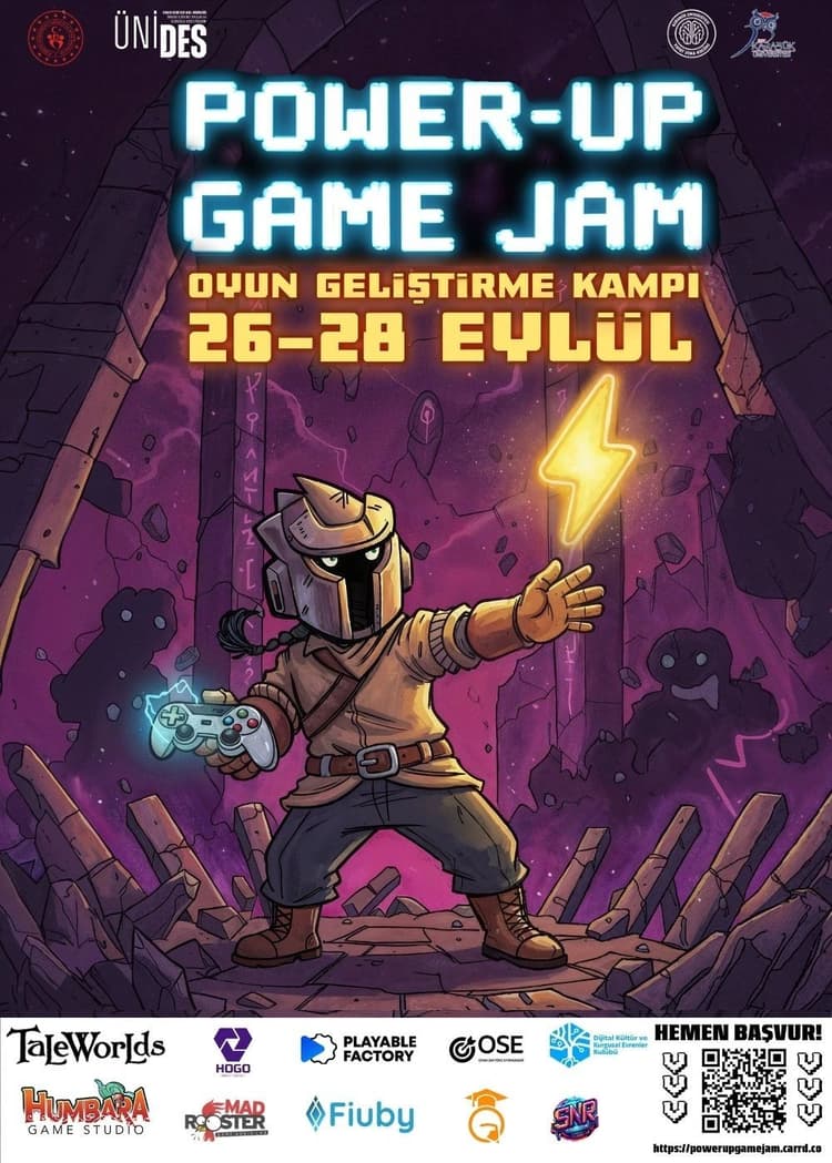 POWER-UP GAME JAM etkinlik resmi